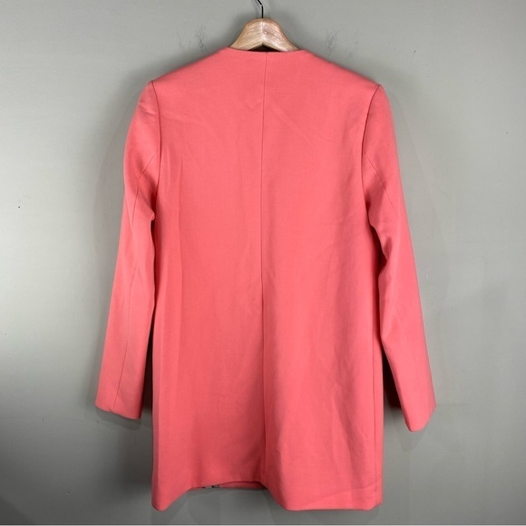 Metaphor: Missy Longline Zipper Pocket Winter Overcoat Jacket Salmon Pink‎ (NWT) - Picture 5 of 5